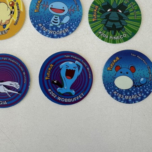 Συλλογή Pokémon Tazos Topps Johto σαν καινούργια, 11 τεμαχίων