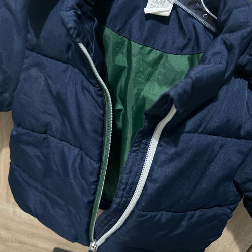 Boy's jacket 6-9 m 74cm used, dark blue
