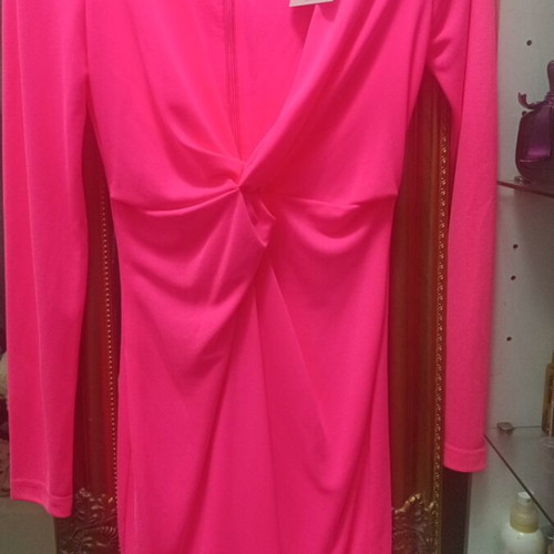 Zara dress pink new with tags XS