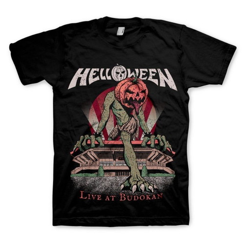 Helloween t-shirt new medium size black