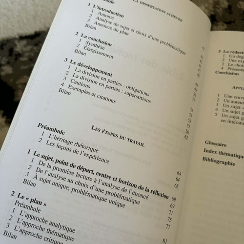 Reussir la Dissertation litteraire like new