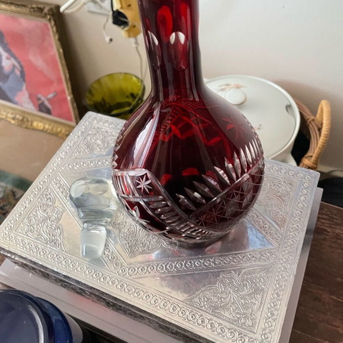 Crystal decanter like new