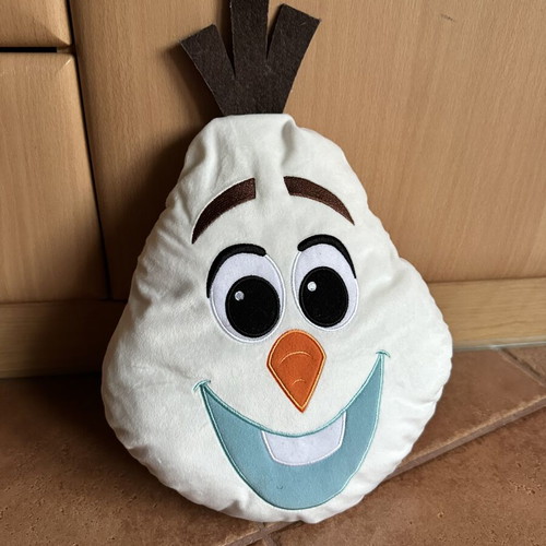 Olaf decorative pillow like new from Frozen