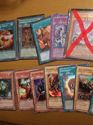 Yu-Gi-Oh! cards bulk used with rare, super rare, ultra rare, secret rare