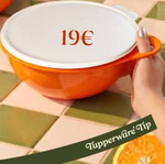 Tupperware τζούνιορ μπολ 3 λίτρα, αεροστεγές και υδατοστεγές
