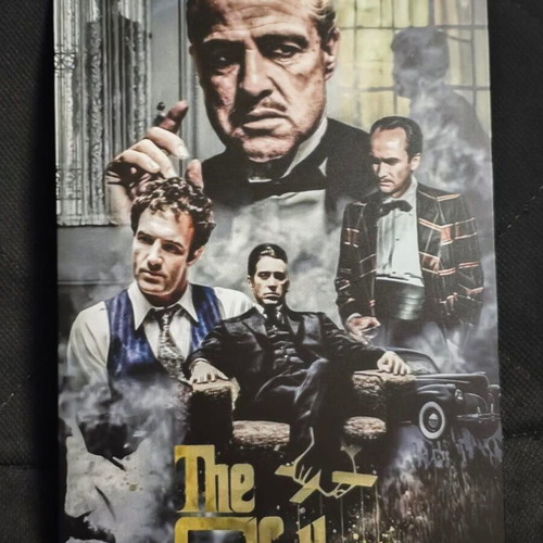 The Godfather metal poster like new, collectible decoration