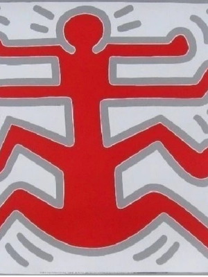 Keith Haring Untitled No. 1 Art Card 1988 new