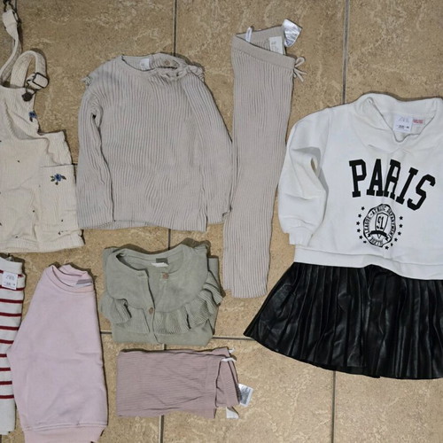 Zara and H&M girls' clothing pack like new