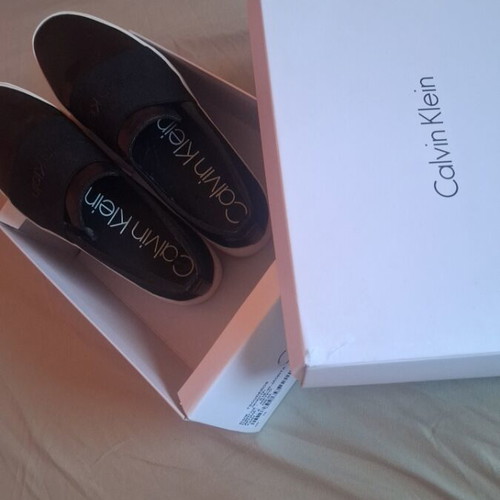 Calvin Klein women's shoes like new, black, size 38.5-39