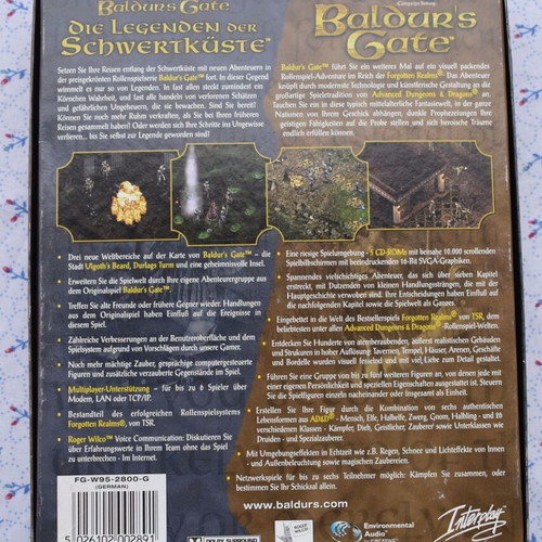Baldur´s Gate Die Legenden der Schwertküste PC used, RPG