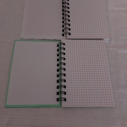 Spiral notebooks new, set of 2 small