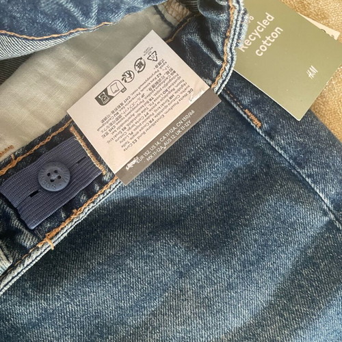 H&M denim shorts new, blue, size 152 cm for 11-12 years old