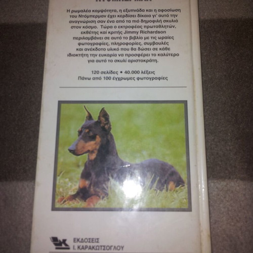 Doberman book used