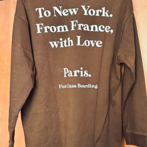 Zara women's sweatshirt brown oversized size M