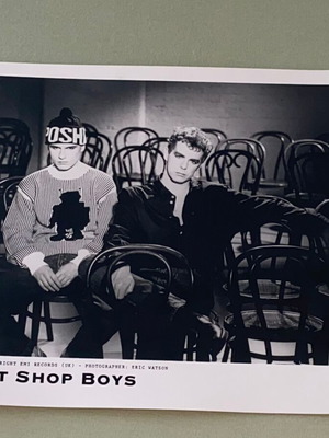 Pet Shop Boys official promo photo 1987, like new