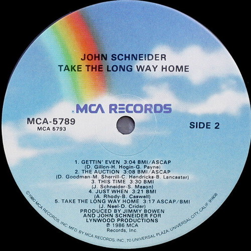John Schneider Take The Long Way Home CD used, country
