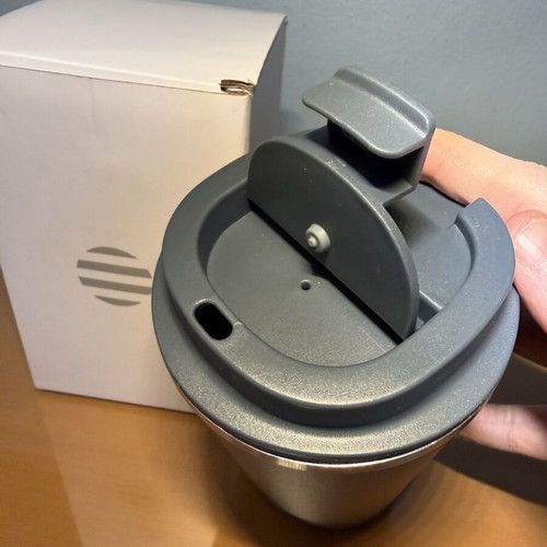 Stainless Steel Tumbler 350ml new, dark gray matte finish
