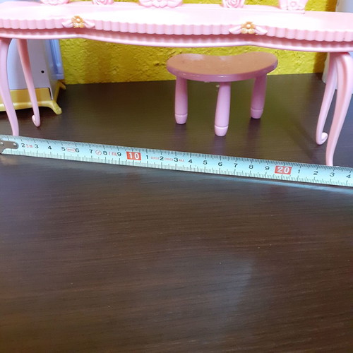 Barbie 12 Dancing Princesses Ballet Vanity Playset used, furniture set