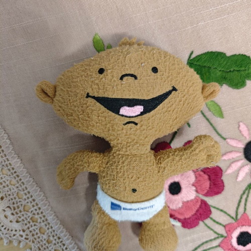 Babyderm plush doll used, vintage decade