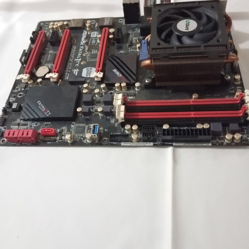ASRock 990FX Killer motherboard with AMD FX 8320 3.5 GHz CPU and cooler