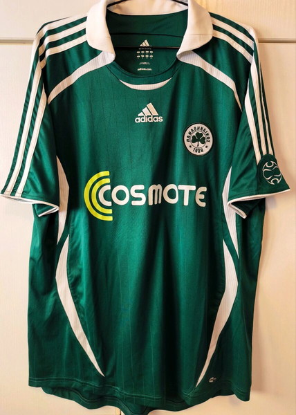 Φανέλα ΠΑΟ 2006-07 Adidas (Large) με υπογραφή του Nasif Morris