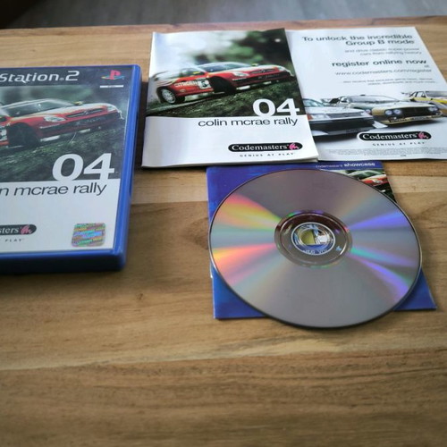 Colin McRae Rally 04 PlayStation 2 complete with manual