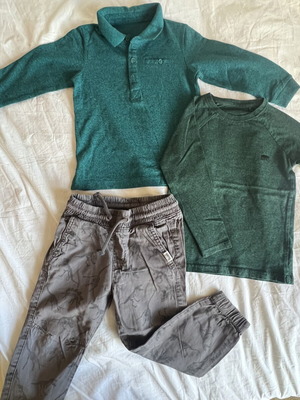 Boys' clothing set like new, 2-3 years, H&M dinosaur pants, Matalan & Dunnes tops