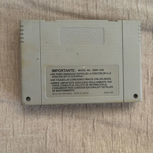 Kick Off Super Nintendo SNES PAL game used