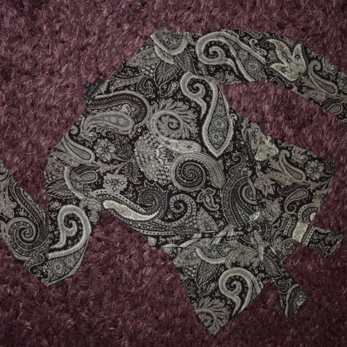 Etro Paisley Print blouse with V-neck like new, size 40