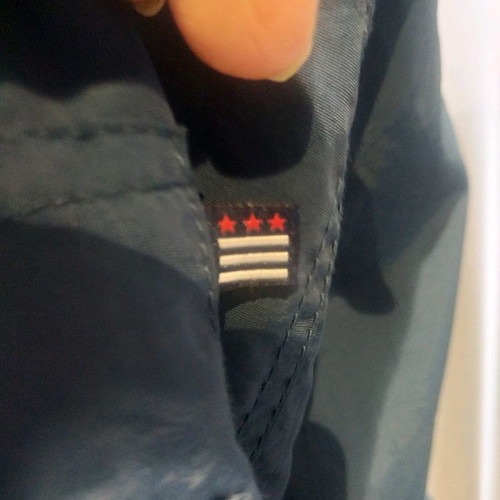 Bomber jacket H&M used kids windbreaker blue