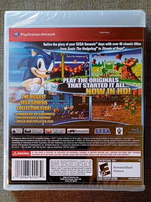 Sonic's Ultimate Genesis Collection PS3 game