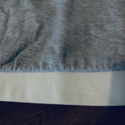 Adidas women's jacket used, white and gray, size S-M