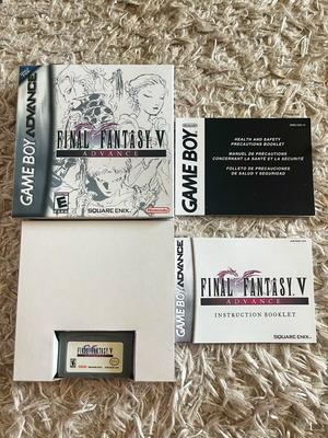 Final Fantasy V Game Boy Advance πλήρης σαν καινούργιο