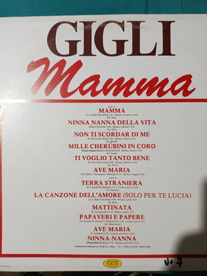 Gigli Mamma vinyl record