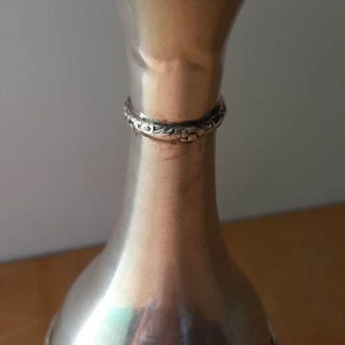 Silver 925 vase from the 60s used, 257g