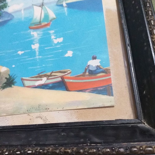 Vintage frames used, set of 2 pieces 21×27 cm