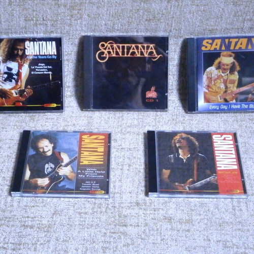 Santana CD pack of 5 like new, 1990s rock