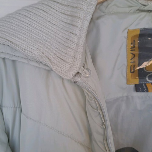 Civil women's jacket like new, ice white, size large
