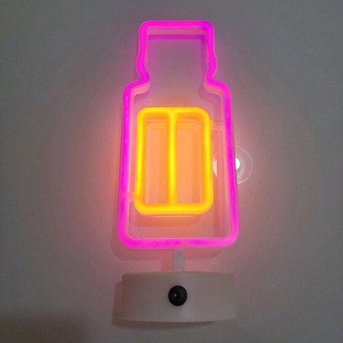Lamp Doterra glow light in pink and yellow neon, like new