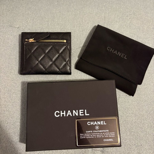 Chanel wallet black new
