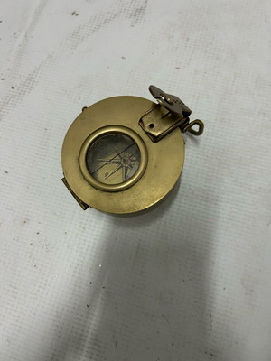 Vintage compass like new, brass