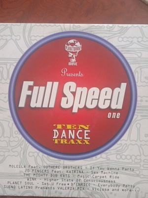 Full Speed dance traxx vinyl record