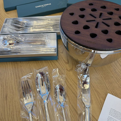 Christofle Mood cutlery set new, 24 pieces