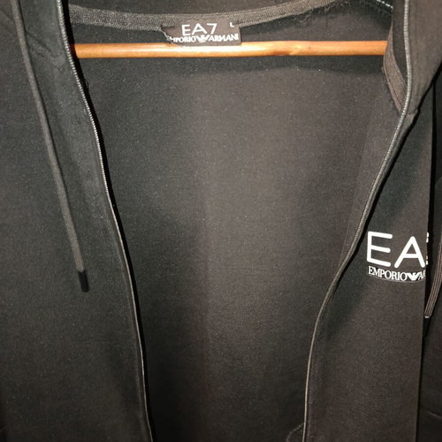 Emporio Armani Men's Jacket new, size M, black and white