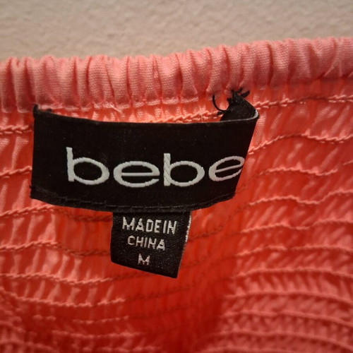 Top bebe medium pink like new