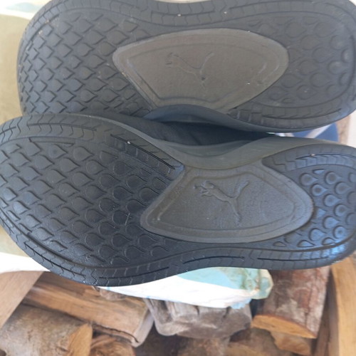 Puma Running Shoes Size 46 Like New, Black