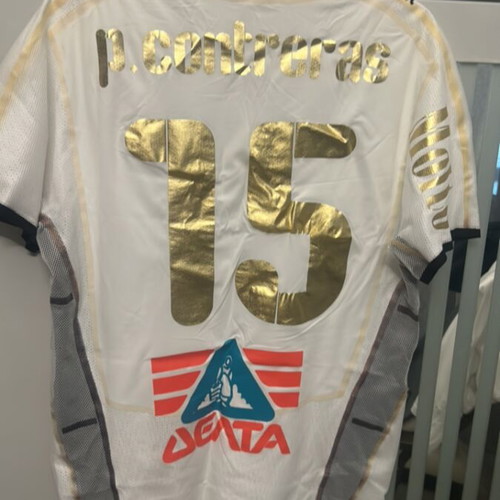 PAOK 2008 Puma Match-Issued jersey signed by Pablo Contreras