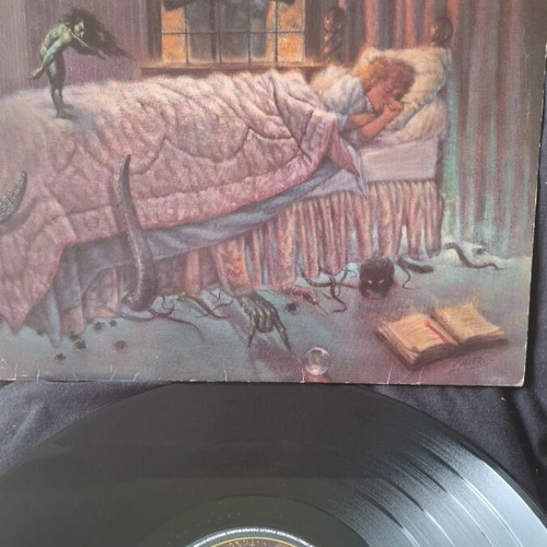 Dio Dream Evil vinyl record used in good condition