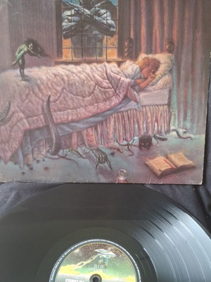Dio Dream Evil vinyl record used in good condition