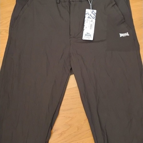 Lonsdale pants fast dry large 34 new, black